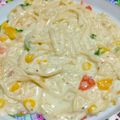 Urmi Desai's cooksnap of when they made Creamy Cheese Spaghetti.