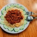Cooksnap của Tiểu Quyên khi họ làm theo món Mì ý sốt thịt bằm😂🤣