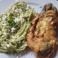 Tuty1975's cooksnap of when they made Espagueti Verde- Green Spaghetti.