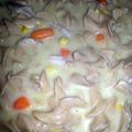 Andrea's cooksnap of when they made low calorie - quick creamy chicken noodle soup.