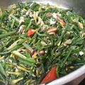 Cooksnap dari Ronald untuk resep Oseng Pakis & Bunga Pepaya