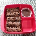 Cooksnap dari Sashi untuk resep Roti Jala isi pisang saus coklat