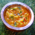 Neha Dua's cooksnap of when they made Lauki Sabzi | Bottle Gourd Curry.