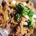 May 的 牛丼蓋飯（壽喜燒牛肉） cooksnap