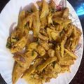 Alani patel का कुकस्नैप जब उन्होंने प्याज भजिया(pyaz bhajiya recipe in hindi) बनाया था।