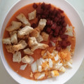 El cooksnap de Nuria cuando hizo Salmorejo.