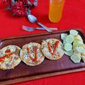 Mukti Bhargava का कुकस्नैप जब उन्होंने चीजीं वेज ब्रेड पिज़्ज़ा (Cheesy veg bread pizza recipe in Hindi) बनाया था।