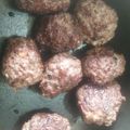 El cooksnap de Lorena Morales cuando hizo Albóndigas de carne con queso costeño 🧀.
