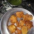 kosha patel's cooksnap of when they made Gobhi ke pakode.