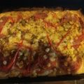 El cooksnap de Cami Fer cuando hizo Pizza casera.