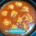 Cooksnap của Le Van khi họ làm theo món Thịt viên xíu mại sốt cà chua
