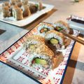 El cooksnap de Julieta Luján cuando hizo Sushi.