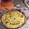 El cooksnap de Fer cuando hizo Tarta de zapallitos.