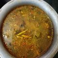 Fazeela's cooksnap of when they made மிளகு தக்காளி ரசம்(milagu thakkali rasam recipe in tamil).