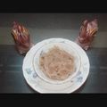 Poonam dubey's cooksnap of when they made Suji halwa.