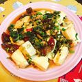 Jessica Huang 的 皮蛋炒豆腐 cooksnap