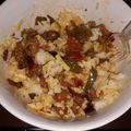 Poem's cooksnap of when they made Jalapeño popper rice.