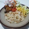 Cooksnap dari Nazihah | نزيهة untuk resep NASI LIWET Sederhana dg SAMBEL TEMPE TERI & Tahu Goreng