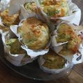 El cooksnap de Eugenia cuando hizo Muffins de lechuga y queso.