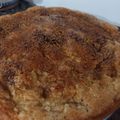 El cooksnap de Sofía Colombo cuando hizo Torta de manzana vegana.