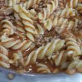 El cooksnap de Fernando Caballer Carbonell cuando hizo Fussilli a la boloñesa.