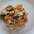 Сooksnap від rey, який(а) приготував(ла) Рис з овочами і куркою.
