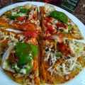Meenakshi Verma( Home Chef) का कुकस्नैप जब उन्होंने होममेड आटा पिज़्ज़ा (Homemade Aata Pizza recipe in hindi) बनाया था।