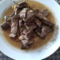 El cooksnap de Rafael Soria Fernández cuando hizo Hígado escabechado.