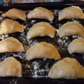 El cooksnap de Débora cuando hizo Empanadas de Carne.