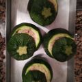 El cooksnap de Quim cuando hizo Calabacines redondos rellenos con carne en salsade avena al cebollino.