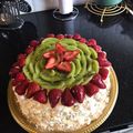 El cooksnap de Siboney Pérez cuando hizo Torta de cumpleaños sencilla.
