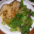 Durel's cooksnap of when they made Cornish Game Hens with Rosemary, Garlic, and Lemon..