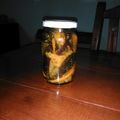 El cooksnap de Ana Lis Lugli cuando hizo Escabeche de berenjenas.