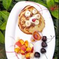 Adeya's cooksnap of when they made Banana pancakes.