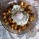 El cooksnap de Eduardo Agudo Alba cuando hizo Garbanzos salteados con morcilla y huevo frito.