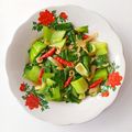 Cooksnap dari Nay's Kitchen untuk resep Tumis Pakcoy Rebon Pedes