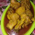 Sriparna Dey's cooksnap of when they made চিকেন কারি (Chicken curry recipe in Bengali).