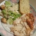 Courtney Nicole Skinner's cooksnap of when they made pasta carbonara with chicken.