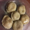 El cooksnap de Pao Mor cuando hizo Sorrentinos de calabaza Ricota, cebolla y nuez con masa integral.