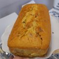 El cooksnap de Mariela Tévez Tevez cuando hizo Budín vegano de naranja con pasas de uva 😊💚.