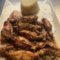 El cooksnap de Andrés cuando hizo Choquitos a la plancha.