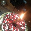 El cooksnap de Daiana Alegre cuando hizo Torta de frutillas fácil, crema y merengues.