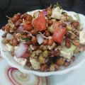 Aruna Thapar का कुकस्नैप जब उन्होंने मूंग स्प्राउट सलाद (moong sprouts salad recipe in Hindi) बनाया था।