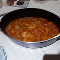 El cooksnap de Agustin Goico cuando hizo Guiso de fideo con alitas.