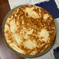 El cooksnap de Maripili cuando hizo Tarta queso la viña saludable.