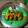 Deepanjali Das's cooksnap of when they made Chingri Potol Dolma.