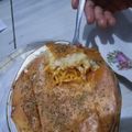 Cooksnap dari cut nehal untuk resep Pasta Brulee / Fettuccine - Spaghetti Bolognese Panggang