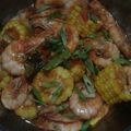 Cooksnap dari wina untuk resep Udang Jagung Saos Padang