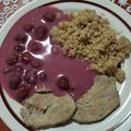 Zsanett Takács Cooksnap-ja, amikor elkészítette a(z) Meggymártás pirított darával receptet.