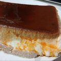 El cooksnap de Paco Fuente cuando hizo Flan de galletas María y leche condensada.